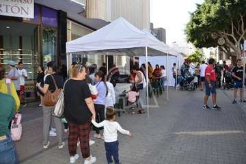 Recogida de juguetes este viernes en Los Llanos de Telde (Foto TA)